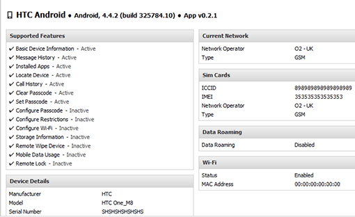 Az Datacom Mobile Device Management